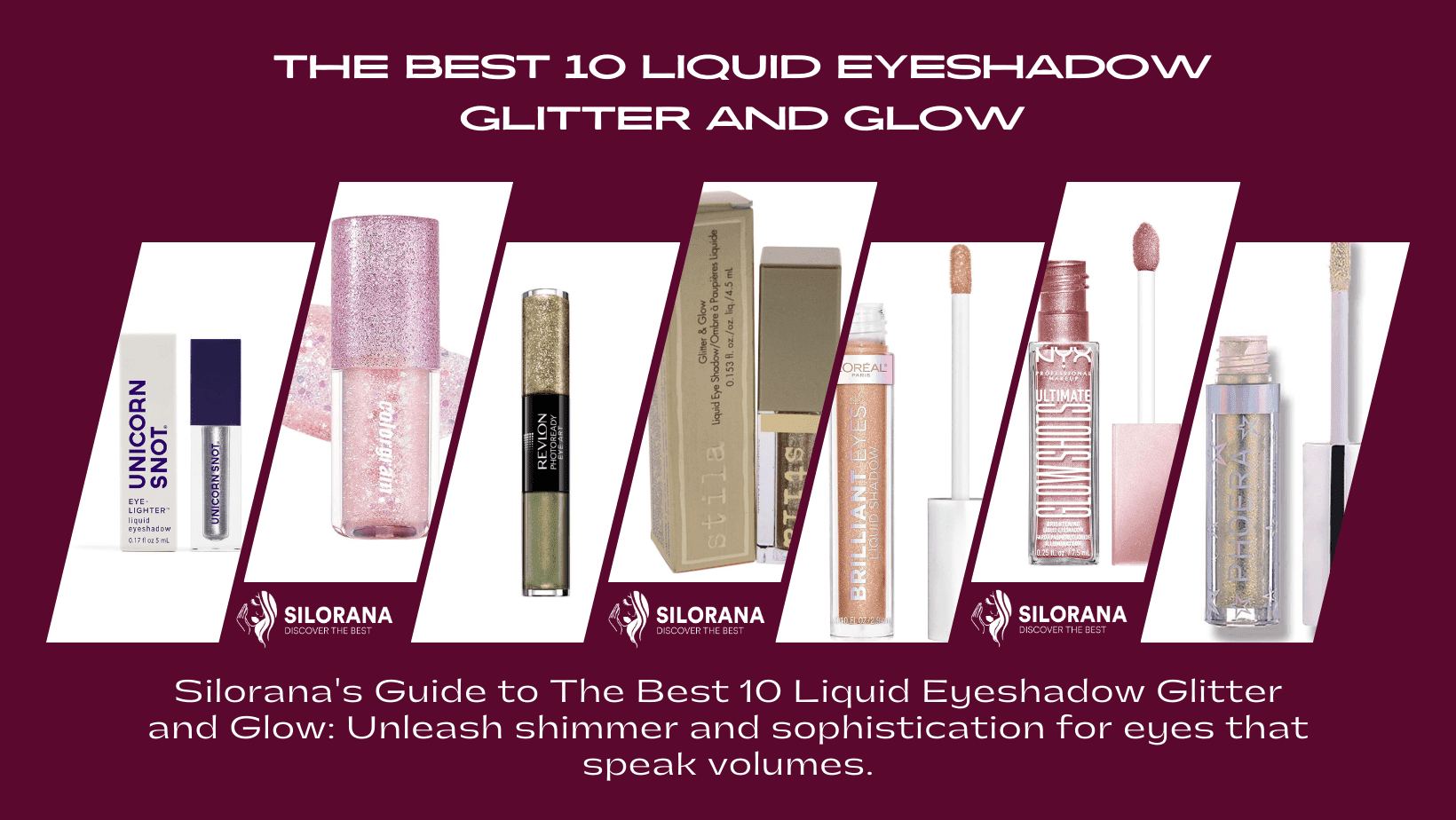 The Best 10 liquid eyeshadow glitter and glow